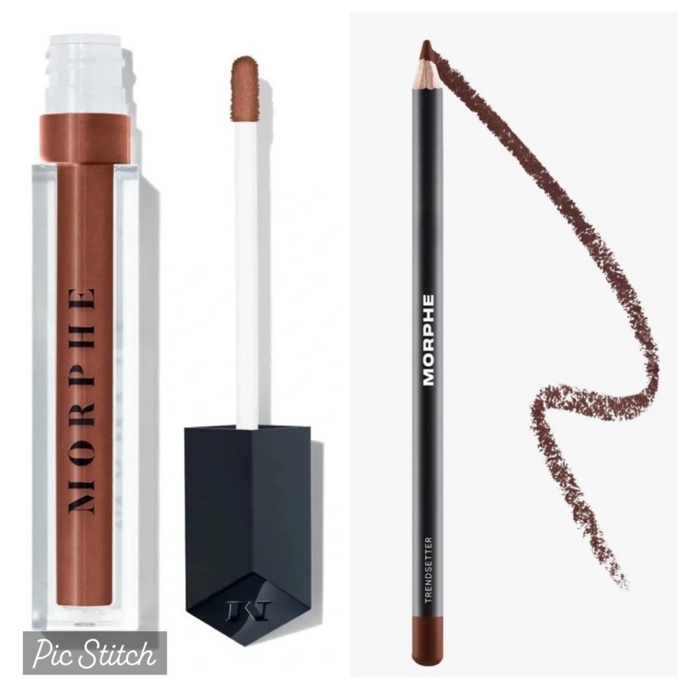 Morphe bundle “Sweet Tea” Lip Gloss + Morphe “Trendsetter” Lip Liner NEW
